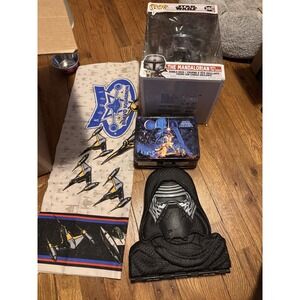 Star Wars Lot Random Funko Carrying Case Lunchbox Tin VTG